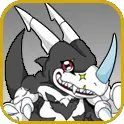 Orochimon evolves into Veedramon (Black)